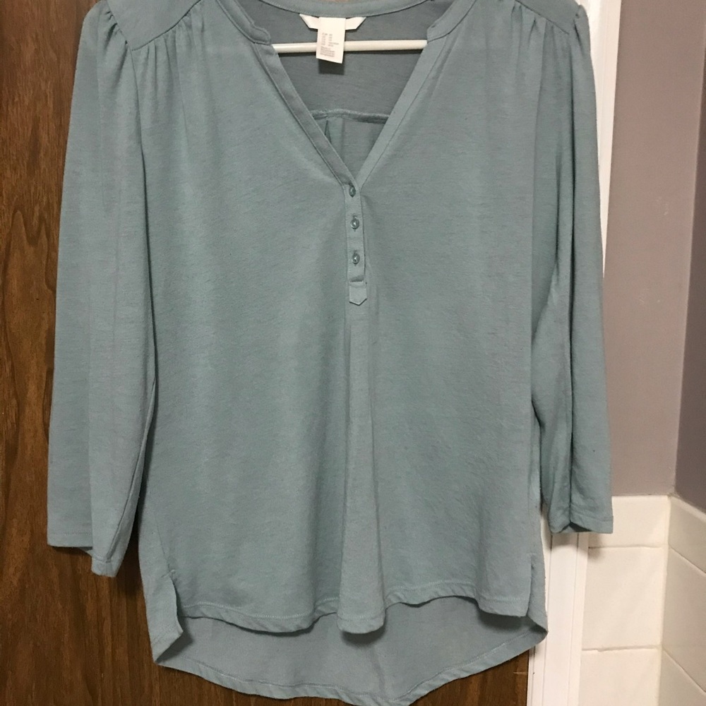 3/4 sleeve pullover